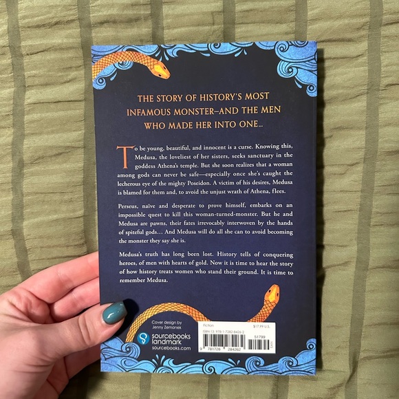 Blue and Orange Book Cover - Picture 4 of 4